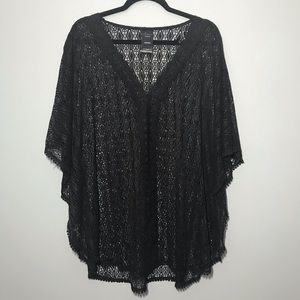 Catalina Black Swimsuit Coverup